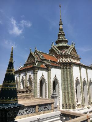 大皇宫, 宏伟的宫殿, 亚洲, 泰国, 曼谷, 感兴趣的地方, 旅行
