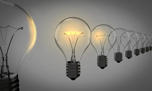 灯泡, 选择, 灯泡, 成功, 光, 集团, 选择