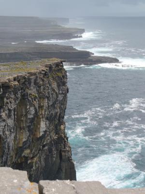 悬崖, 海, 海岸, 爱尔兰, 岩石, 岩质海岸