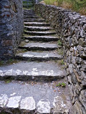 步骤, 石头, 路径, 方式, 楼梯, 楼梯, 楼梯