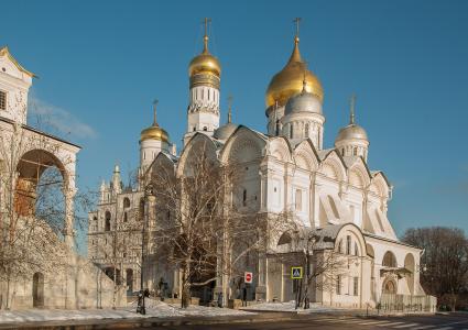 莫斯科, 克里姆林宫, 大教堂, 东正教, 灯泡, 建筑, 圆顶