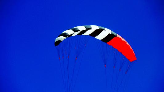 kiteboard, kitesurfer, 放风筝, 体育, 风