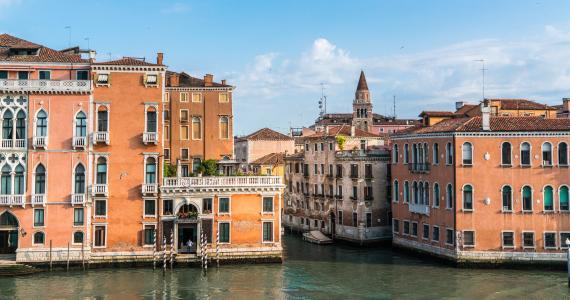 威尼斯, 意大利, 户外, 风景名胜, 建筑, 京杭大运河, 欧洲