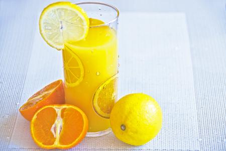 饮料, 柑橘, 感冒, 饮料, 食品, 新鲜, 水果
