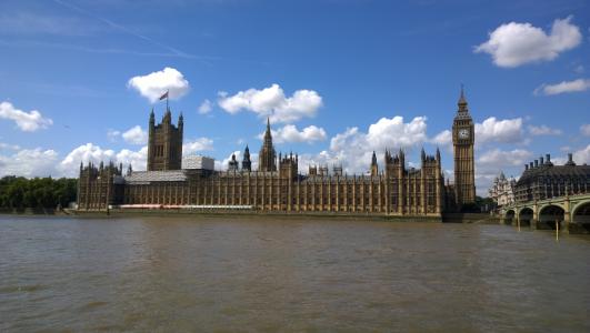 英国议会, 议会的议院, 英国, 英格兰, 伦敦, 西敏寺, 大笨钟