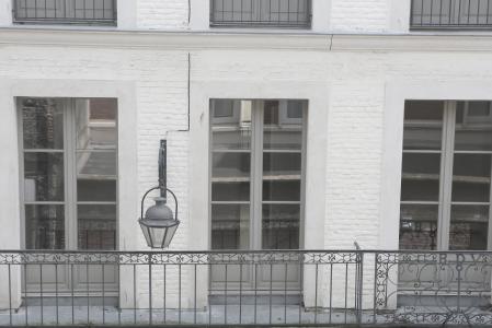 阳台, 法国, 城市, 窗口, 外观, 白色, 垃圾摇滚