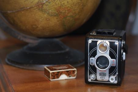 老相机, 老, 收集器, 相机, 古董, 相机的照片, 老相机