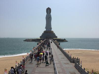 三亚, 南山寺, 南中国海观音, 雕像, 著名的地方