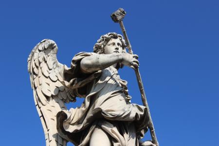 天使, 罗姆人, 纪念碑, 雕像, 雕塑, 著名的地方, 欧洲