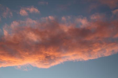 云彩, 粉色, 日落, 傍晚的天空, 天空, 自然, 云的天空
