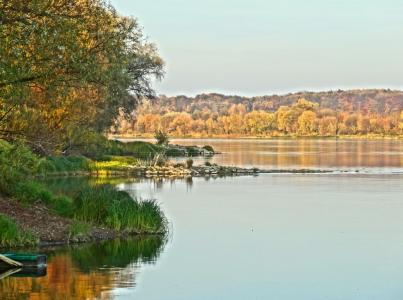 维斯瓦河, 比得哥什, 河, 波兰, 水, 自然, 景观