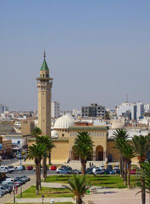伟大的清真寺, 突尼斯, 尔, 清真寺, 宣礼塔
