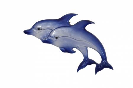 海豚, 海豚, 哺乳动物, 海上生活, 蓝色, 饰品, 装饰