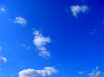 天空, 云彩, 蓝色, hdr, 白色, 云层形成, 积云