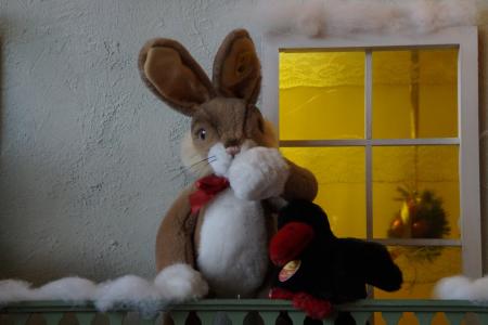 冬天, 野兔, 首页, 照明, 照明, 圣诞节, 玩具