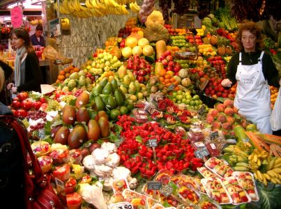 市场, 水果, 蔬菜, 健康, 水果, 食品, 水果摊