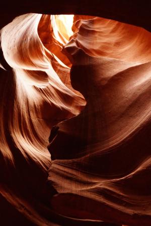 羚羊峡谷, 美国, 光, 阴影, 峡谷, 砂石, 亚利桑那州