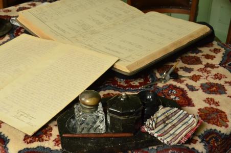 登记册, 油墨, 墨水罐, 老, 历史, 博物馆, 须