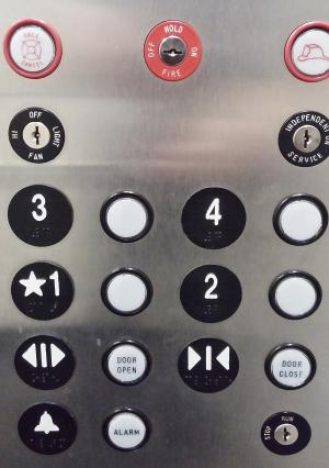 电梯按钮, 电梯, 按钮, 小组, 新闻, 推
