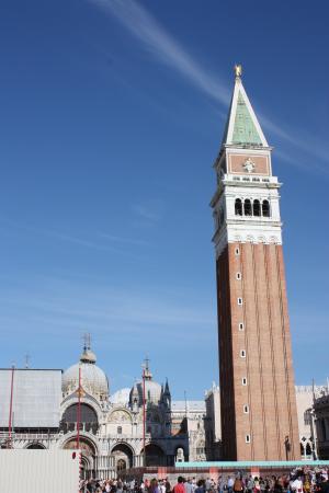 圣马可广场, 威尼斯, 塔, 广场, 意大利, 文化, 旅行
