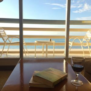 酒店, 阅读, 放松, 葡萄酒, 旅行, 冲绳岛
