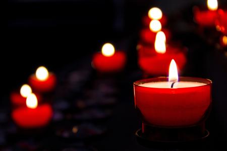 蜡烛, 哀悼, 教会, 宗教, 烛光, 光, 纪念