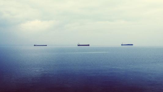 油轮, 油轮, 油轮, 货运船, 船舶, 打开水, 开阔海域
