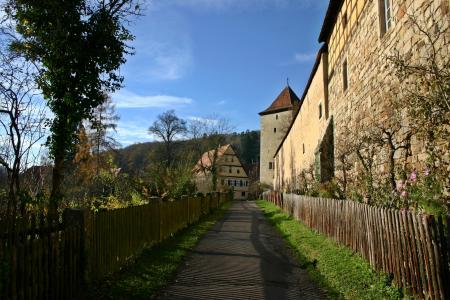 bebenhausen, 修道院, 走了, 德国, 区, 田园, 地方