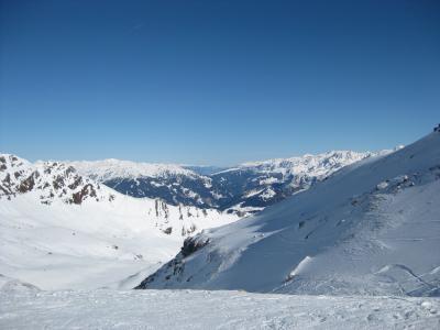 阿尔卑斯山, 雪, 滑雪, mayrhofen, 齐勒河谷, 奥地利, 冬天