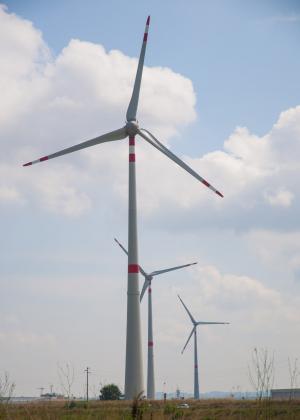 风电场, 风力涡轮机, 可再生能源, 风, 堤