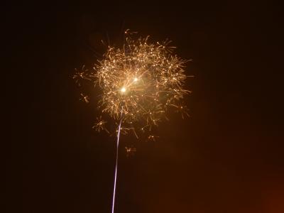 新年除夕, 火箭, 新的一年的一天, 烟花, 烟火, 烟花火箭, 淋浴间的火花