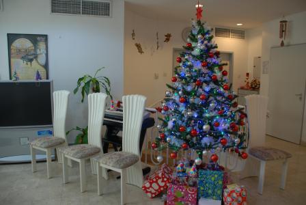 房间, 圣诞节, 装饰, 内政, 圣诞节, 圣诞树