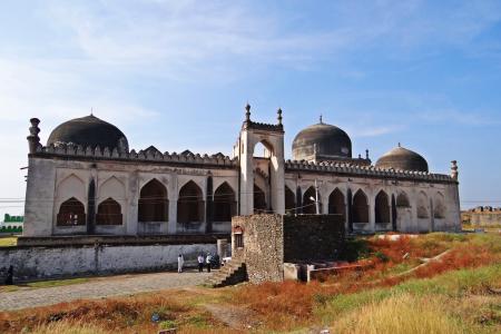 清真寺, 古尔伯加堡, bahmani 王朝, 印度-波斯语, 建筑, 卡纳塔克, 印度