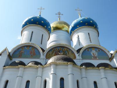 俄罗斯东正教会, 谢尔盖夫, 俄罗斯, sagorsk, 金戒指, 修道院, 教会