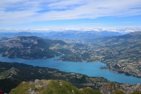 湖, 温室 poncon, 阿尔卑斯山, 山, 自然, 景观, 风景