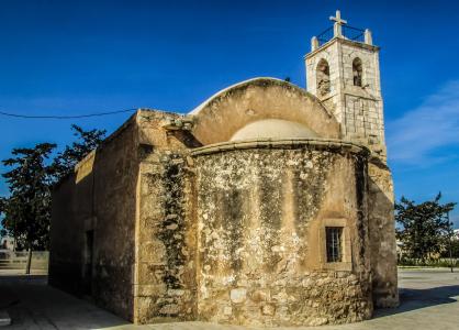 塞浦路斯, xylofagou, 乔奇, 教会, 中世纪