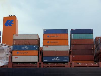 集装箱, 端口, 汉堡, 集装箱船, 货物贸易, 运输, 集装箱装卸