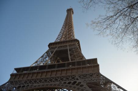 埃菲尔铁塔, 巴黎, 法国, 感兴趣的地方, 目的地, 钢结构