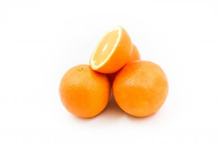 橘子, 水果, 维生素, 一半, 橙色, 新鲜, 丰富的