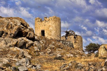 废墟, 被遗弃的地方, 老磨坊, 堡, 城堡, 历史, 建筑