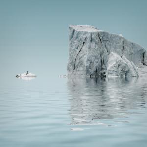 冰山, 冰川, 南极洲, 自然, 蓝色, 冻结, 反思