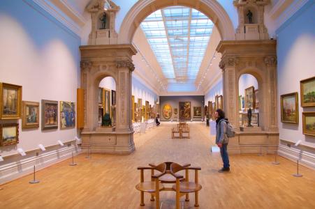 罗浮宫, 博物馆, 思考, 法国, 旅游, 吸引力, 欧洲
