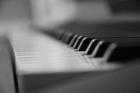 钢琴键, 钢琴, 钥匙, 键盘, 音乐, 文书, 黑色