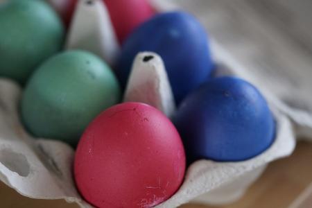 鸡蛋, 鸡蛋毡, 彩蛋, 复活节彩蛋, 彩色, 多彩, 复活节