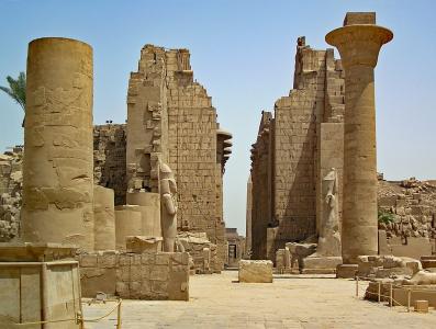 卡纳克神庙, 埃及, 寺, 古代, weltwunder, 世界遗产, 世界文化遗产
