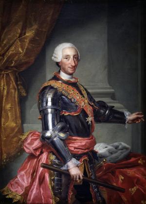 卡尔 iii, 国王, 西班牙, 1761, 肖像, 男子, 绘画