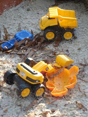 沙, 玩具, 沙子, 童年, 框, 黄色, 塑料