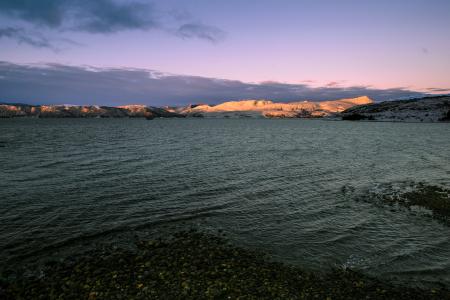 冰岛, 湖, 风景, 自然, 海, 山, 景观