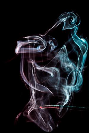 吸烟, 光, 心情, 颜色, 美丽, 烟-物理结构, 摘要