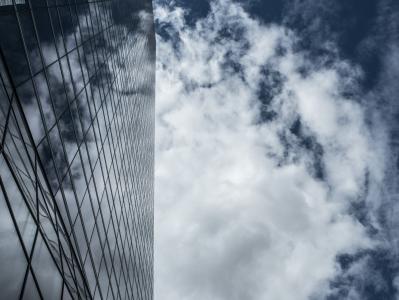 托雷斯, 马德里, 天空, 云彩, 建筑, 玻璃, 马德里摩天大楼